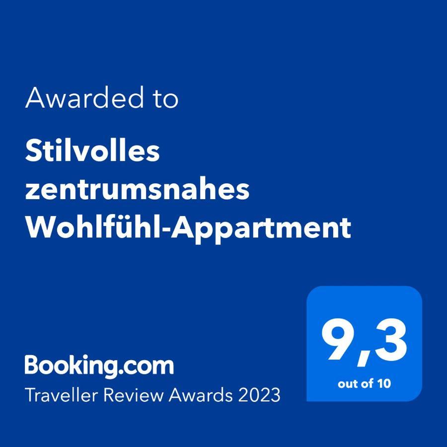 Stilvolles Zentrumsnahes Wohlfuehl-Appartment Leipzig Exterior foto