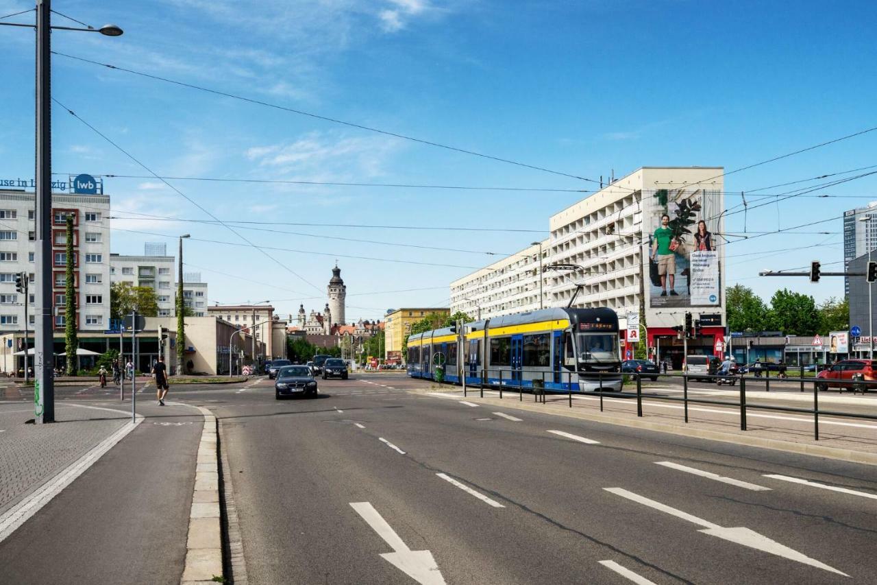 Stilvolles Zentrumsnahes Wohlfuehl-Appartment Leipzig Exterior foto